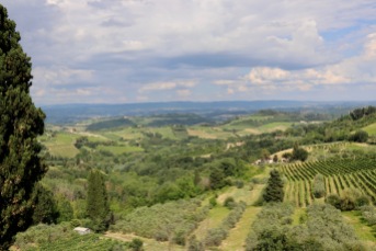 Views of the surrounding countryside
