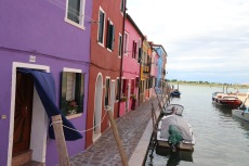 Back canals of Burano
