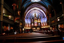 Interior of Notre Dame Cathedral