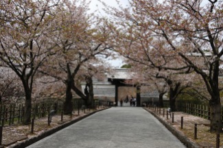 Entry to the Kanazawa Castle, Kanazawa, Japan
